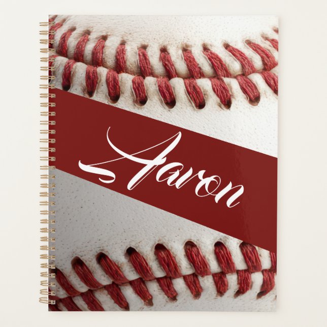 Agenda Béisbol Personalizado (Anverso)