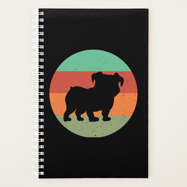 Agenda Bella angustiada Mascota De Bulldog Inglés Por Per (Anverso)