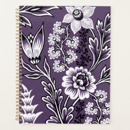 Agenda Bella Artes Fantastic Flowers (Plum)