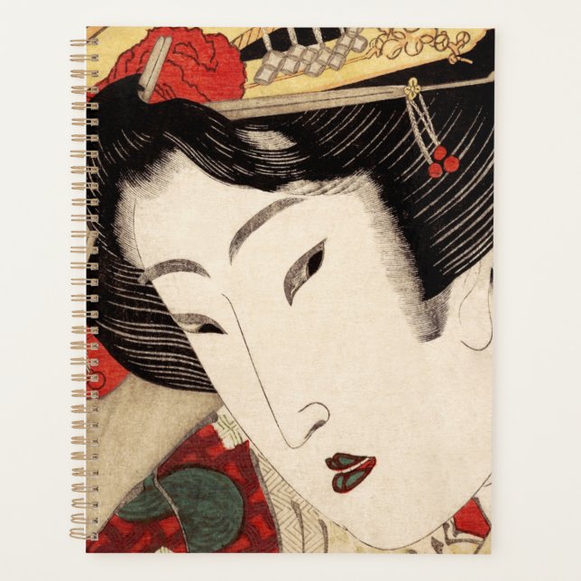 Agenda Bella Artes Geisha de Japón (Anverso)