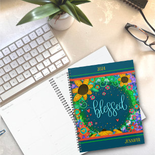 Agenda Bendita inspiración Bonito Floral Diversión person
