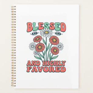 Agenda Bendita y Altamente Favorecida Diseño Floral Vinta