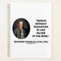 Benjamin Franklin Genius Sin Cita Educativa