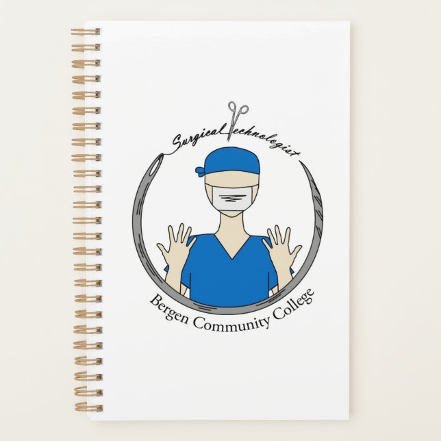 Agenda Bergen Community College Tecnólogo Quirúrgico Pro (Anverso)