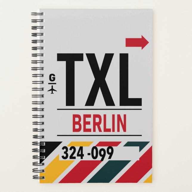 Agenda Berlin - Travel Planner 2026 (Anverso)