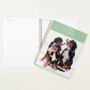 Agenda Bernese Mountain Dogs Feliz cumpleaños