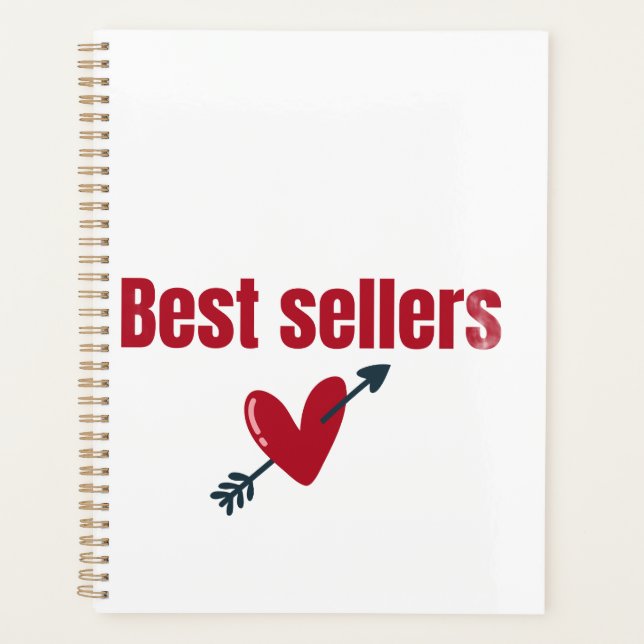 Agenda Best Sellers Valentine Heart Arrow T-Shirt (Anverso)
