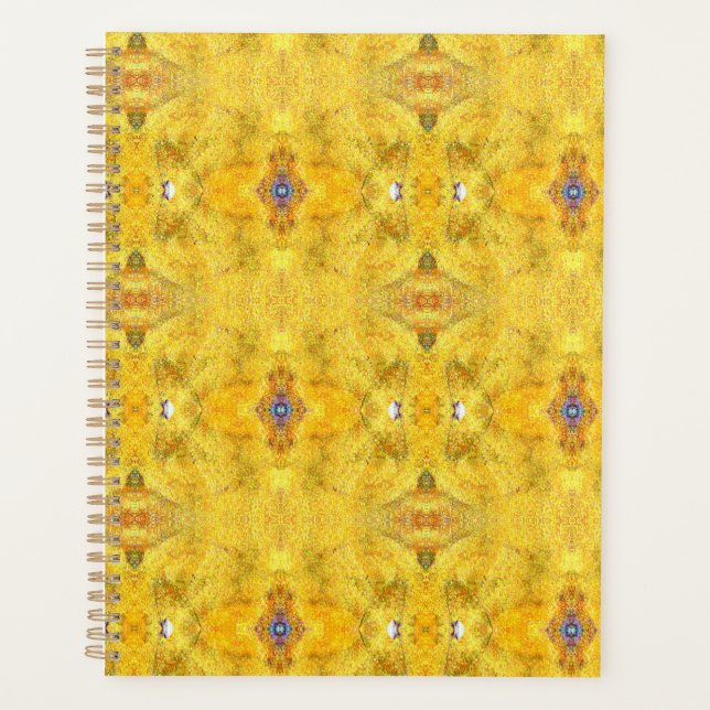 Agenda Bestia Azul Corriendo Amarillo (Anverso)