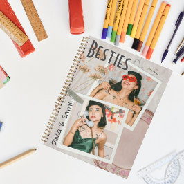 Agenda Besties mejores amigos nombres personalizados foto