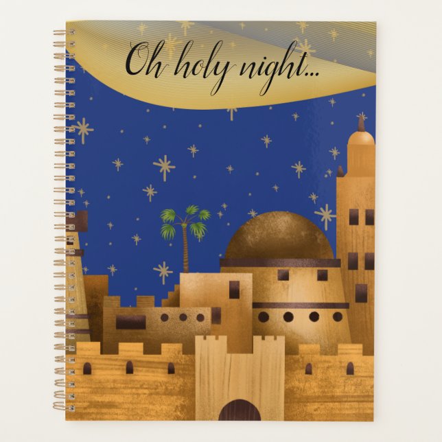 Agenda Bethlehem Oh Holy Night (Anverso)