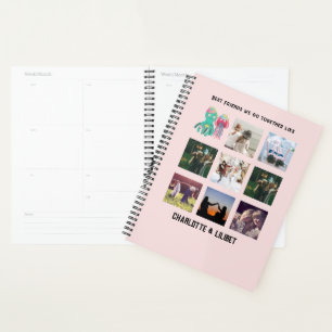 Agenda BFF Collage de fotos Jellyfish Octopus Personaliza