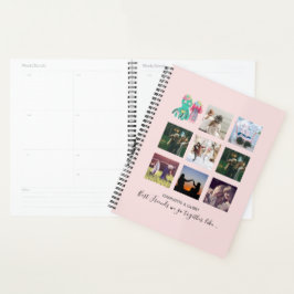 Agenda BFF Collage de fotos Jellyfish Octopus Personaliza