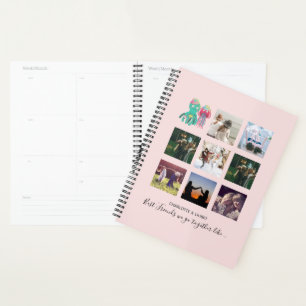 Agenda BFF Collage de fotos Jellyfish Octopus Personaliza