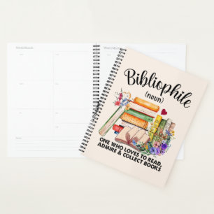Agenda Bibliophile Bliss