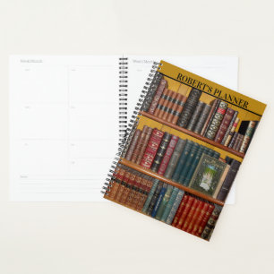 Agenda Biblioteca clásica de cubierta dura para los amant