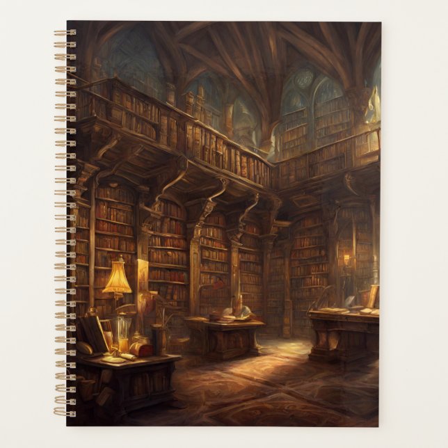 Agenda Biblioteca de fantasías (Anverso)
