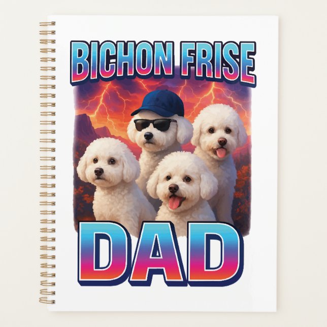 Agenda Bichon Frise (Anverso)