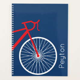 Agenda Bicicleta roja y blanca