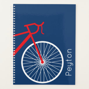 Agenda Bicicleta roja y blanca