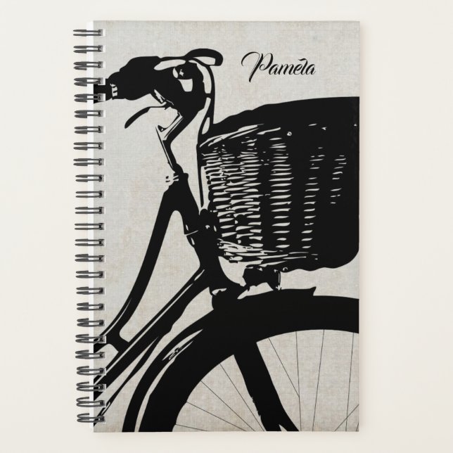 Agenda Biclycle Silhouette Planner (Anverso)