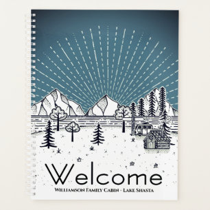 Agenda Bienvenida al cliente de alquiler de vacaciones en