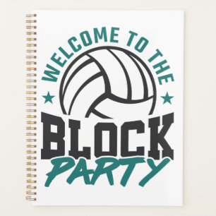 Agenda Bienvenido al bloque central de voleibol Fiesta