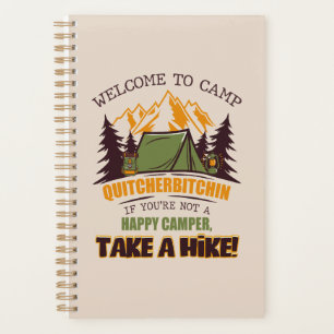 Agenda Bienvenidos Al Campamento Quitcherbitchin Feliz Ca