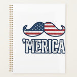 Agenda Bigote Patriótico América Angustiada Diseño Vector<br><div class="desc">Bigote Patriótico América Angustiada Diseño Vectorial_1</div>