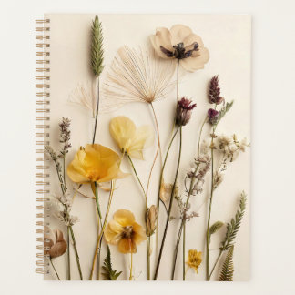 Agenda Binder de arreglos de flores silvestres