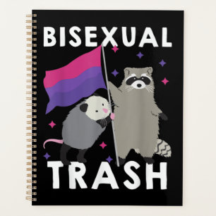 Agenda Bisexual Trash Gay Pride Rainbow LGBT Raccoon