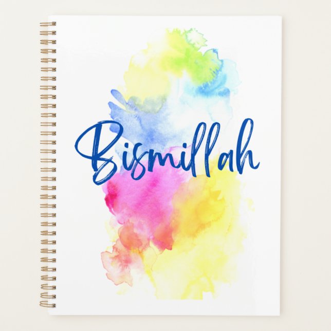 Agenda Bismillah Weekly/Monthly Planner (Anverso)