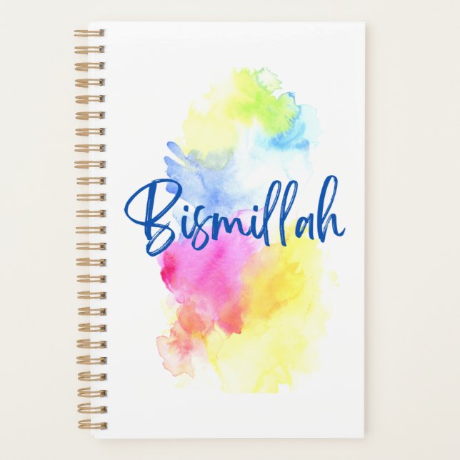 Agenda Bismillah Weekly/Monthly Planner (Anverso)