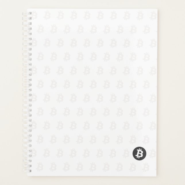 Agenda Bitcoin Blanco (Anverso)