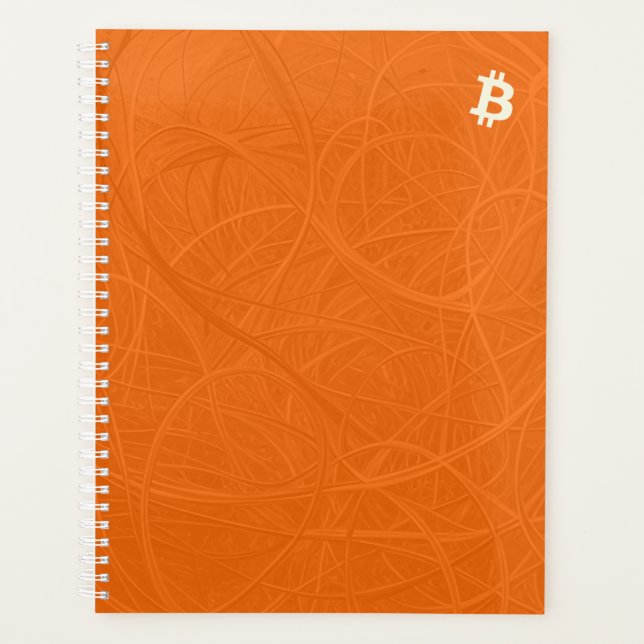 Agenda Bitcoin Classic Naranja (Neurona) (Anverso)