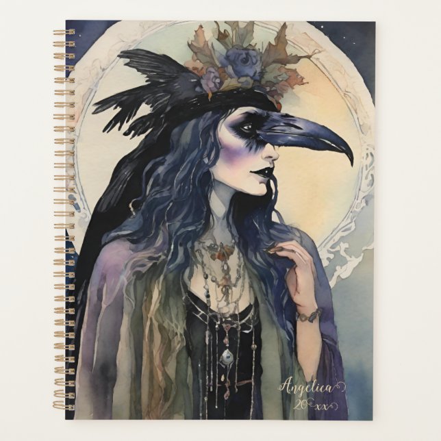 Agenda Black Crow Witch (Anverso)