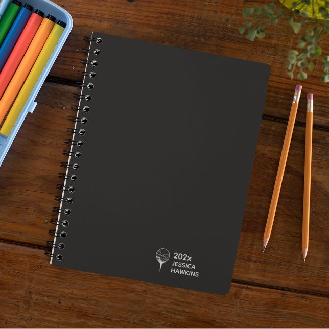 Agenda Black Noir Golf Tee Personal Weekly (Subido por el creador)