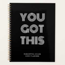 Agenda Black Personalizado TIENES ESTE MOTIVO