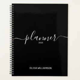 Agenda Black Professional Business Planner