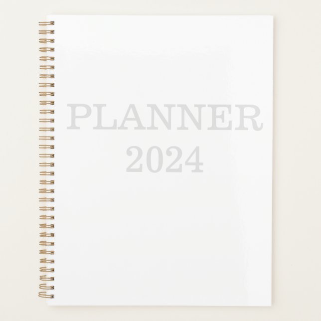 Agenda Blanco clásico 2024 (Anverso)