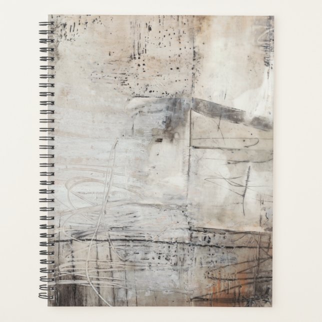 Agenda Blanco negro y bronce (Anverso)