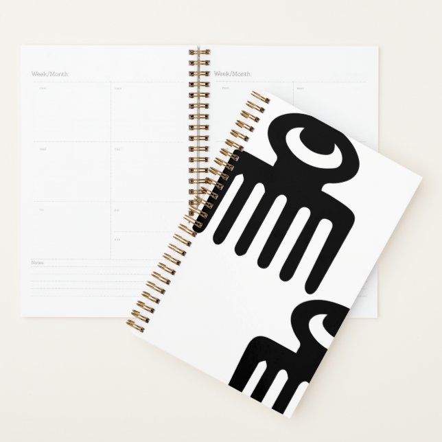 Agenda Bloc de notas Adinkra 2 (Demostración)