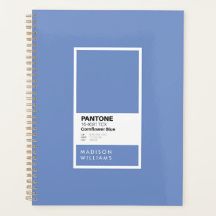 Agenda Bloc de notas azul personalizado Diario personal
