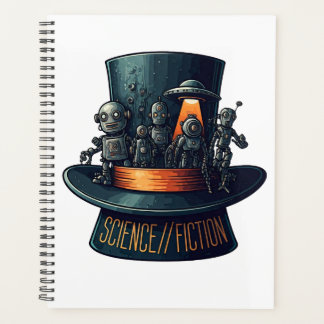 Agenda Bloc de notas de ciencia/ficción