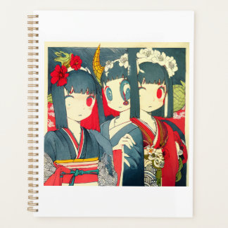 Agenda bloc de notas de kimono demon