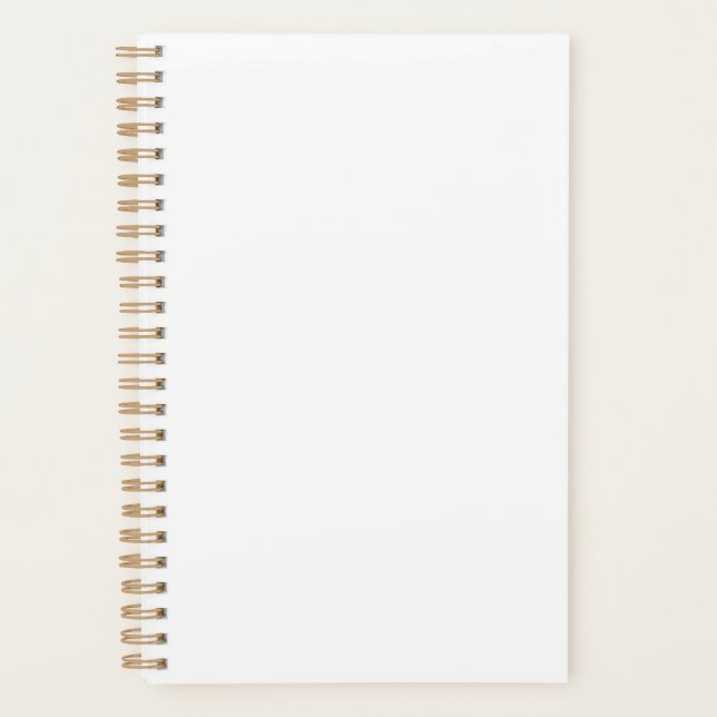 Agenda Bloc de notas para portátiles con cubierta blanda  (Anverso)