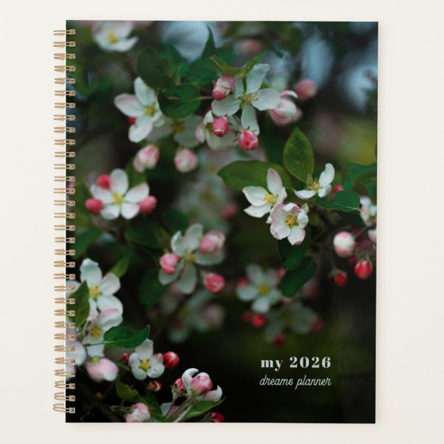 Agenda Blooming apple tree (Anverso)