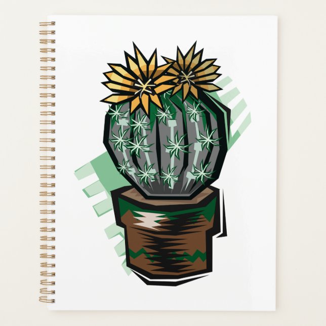 Agenda Blooming Potted Cactus Succulent Plant (Anverso)