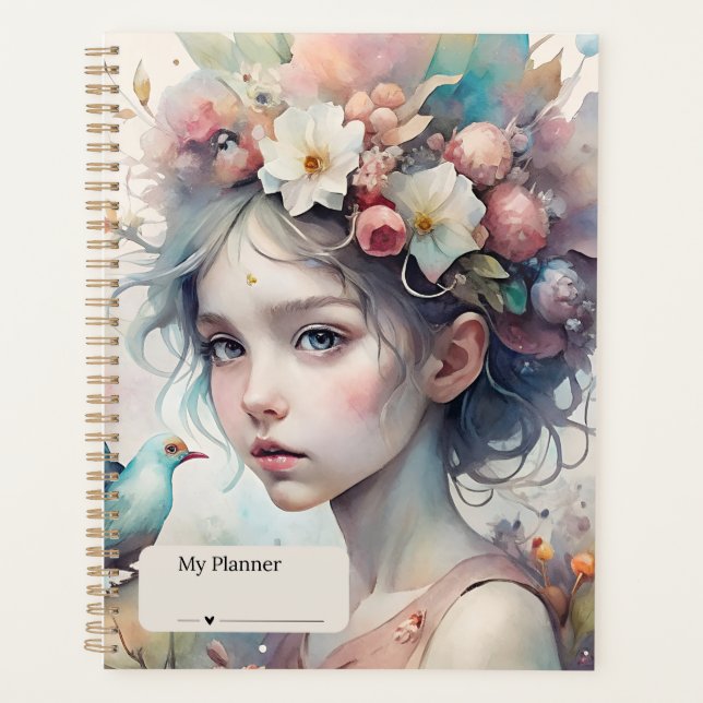 Agenda Blooming Wonder Planner (Anverso)