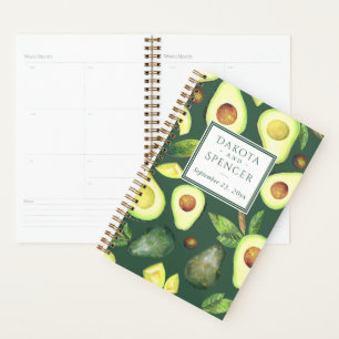 Agenda Blossoms de aguacates Patrón de frutas de color
