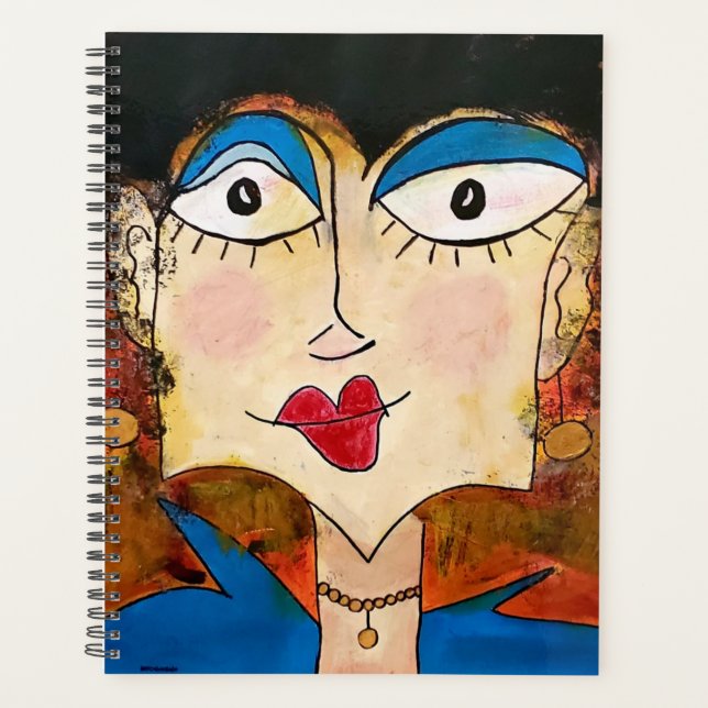 Agenda "Blue Blouse" Planner (Anverso)